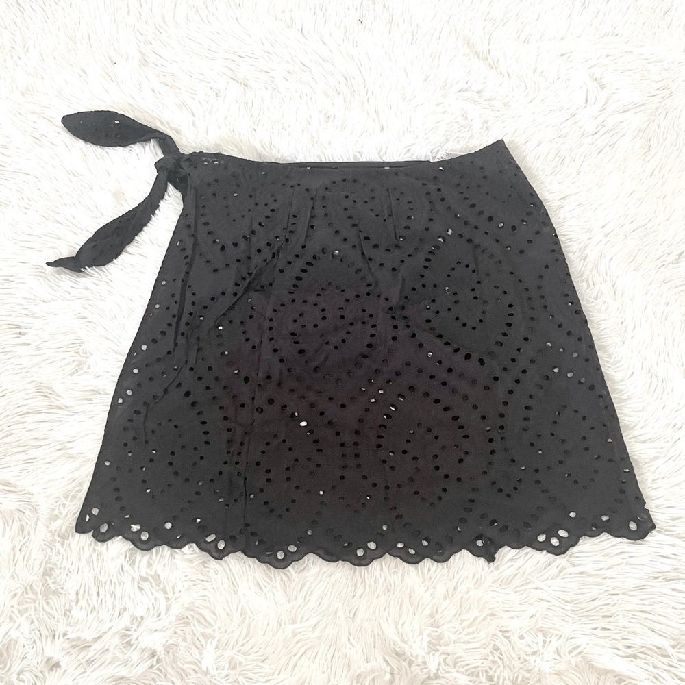 Toluca Black Lace Swim Coverup Size M/L